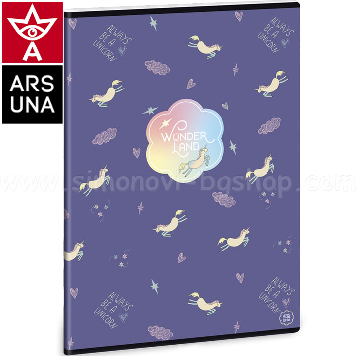 Wonderland Unicorn Тетрадка А4 93119429 Ars Una Wonderland Unicorn Тетрадка А4 93119429 Ars Una