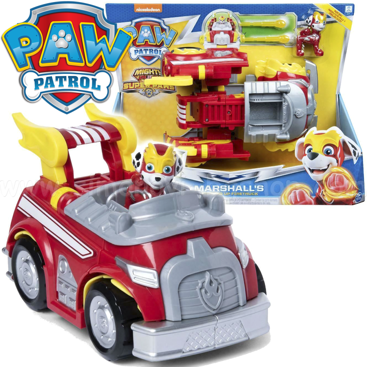 *Paw Patrol Трансформиращ пожарникарски камион 6053686 *Paw Patrol Трансформиращ пожарникарски камион 6053686