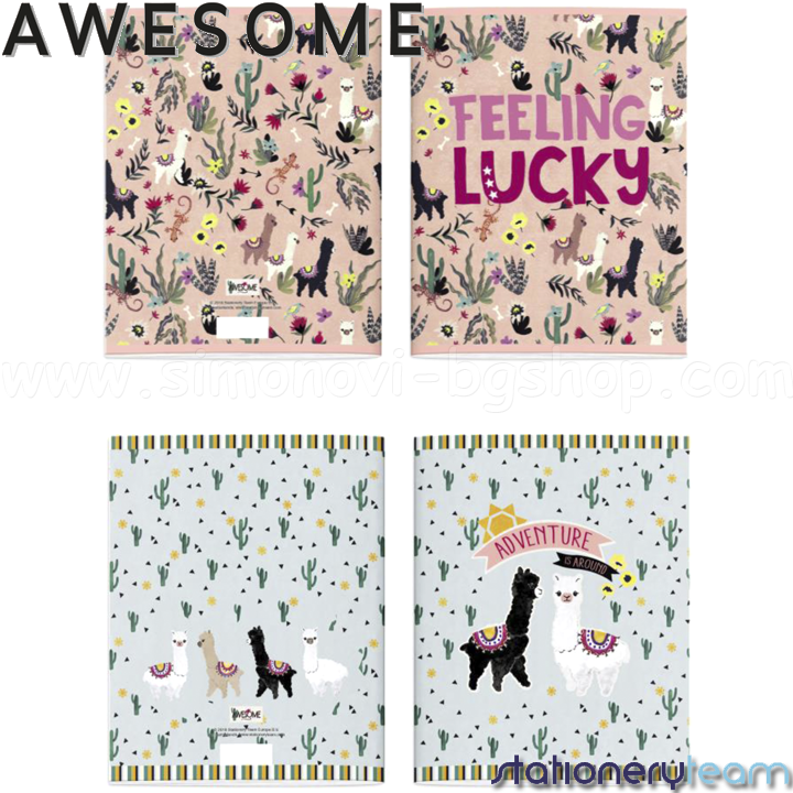 Awesome Alpaca Awesomeness  5 01887 Stationery Team