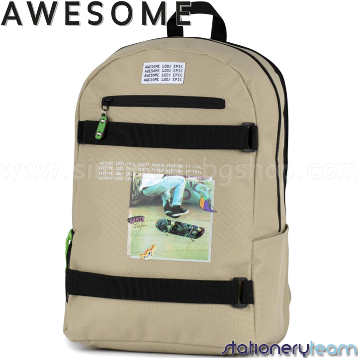 *Awesome Epic Boys Голяма раница 05306 Skate Stationery Team *Awesome Epic Boys Голяма раница 05306 Skate Stationery Team