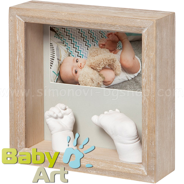 Baby Art Photo Sculpture Рамка за 3D отливка и снимка Stormy Baby Art Photo Sculpture Рамка за 3D отливка и снимка Stormy