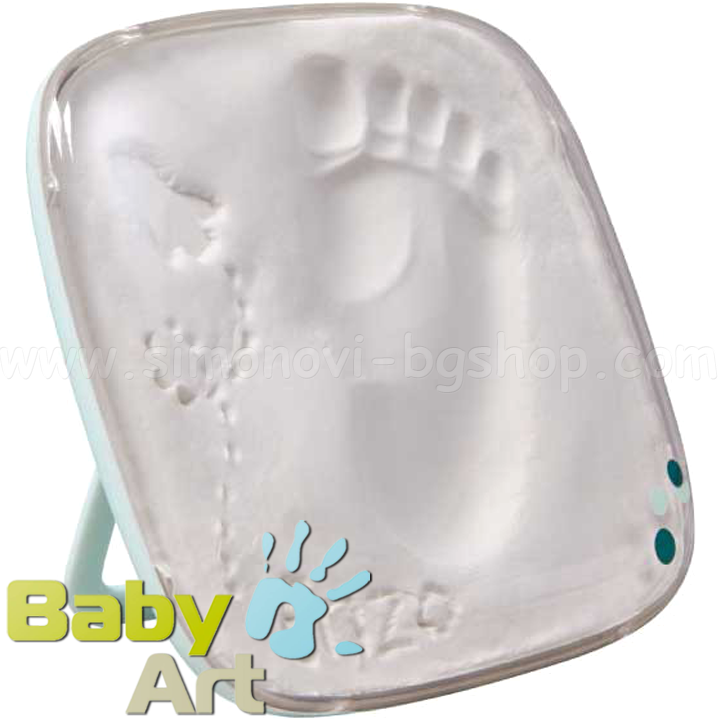 Baby Art Кутия с отпечатък Hello Baby бяла основа Baby Art Кутия с отпечатък Hello Baby бяла основа
