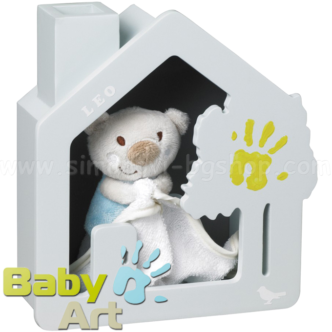 *  Baby Art Memory House     Grey