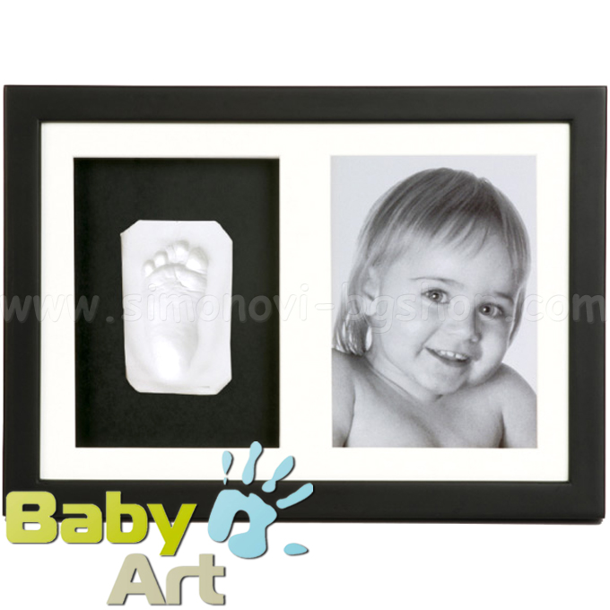 *  Baby Art Wall Print      Black