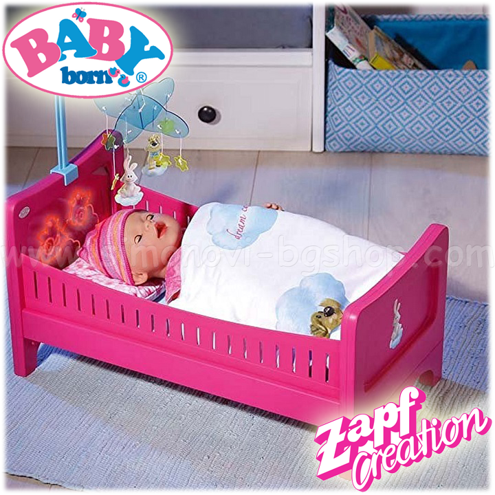 baby born musical bed