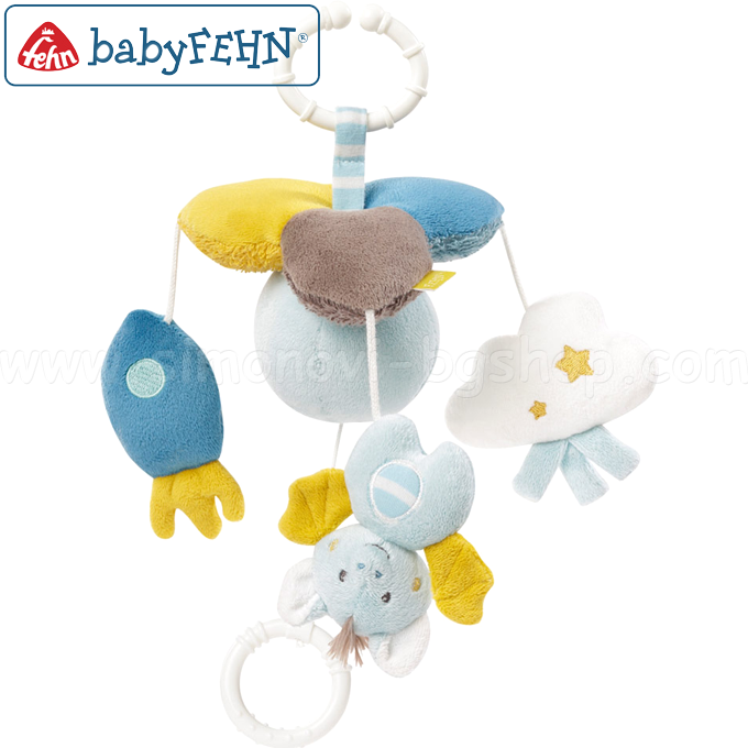 Baby Fehn Little Castle Музикална играчка за количка Прилепче 65169 Baby Fehn Little Castle Музикална играчка за количка Прилепче 65169