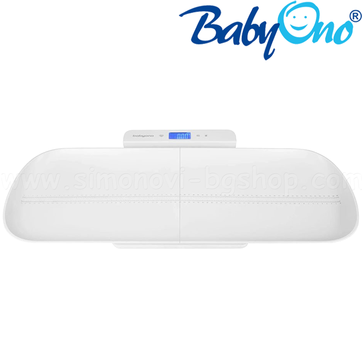 * BabyOno Electronic scale for babies and children SMART 2in1 for babies with Bl