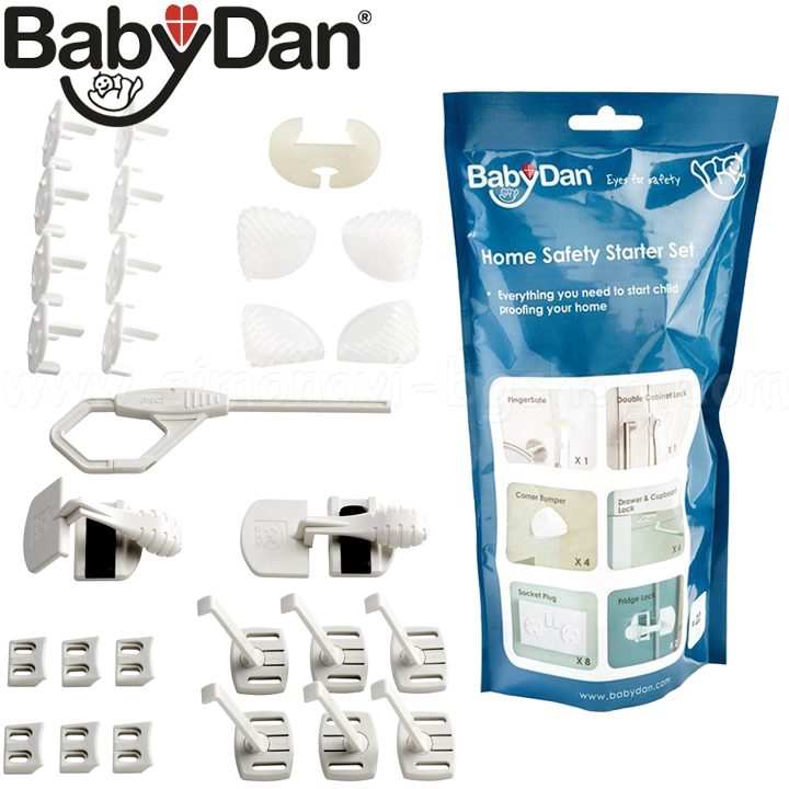 BabyDan    Safety Starter Set White
