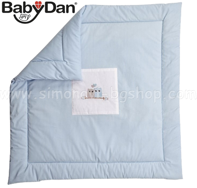 BabyDan - Blanket cot Felix Blue 1200119