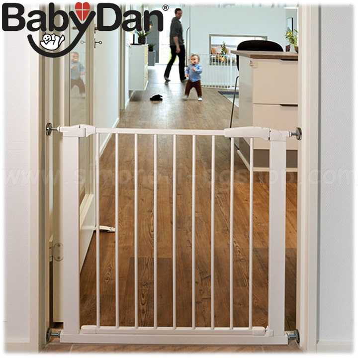 BabyDan Anne Door Bar - with silent automatic closing 1200181