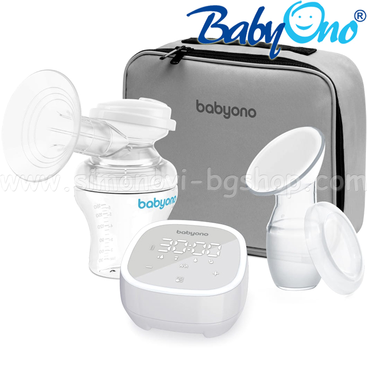 BabyOno Electric breast pump with 5 operating modes 406