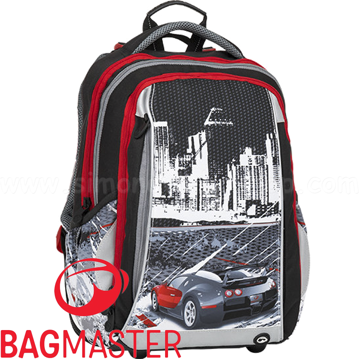 BagMaster MERCURY 8B Ученическа раница с 3 отделения 8374 BagMaster MERCURY 8B Ученическа раница с 3 отделения 8374