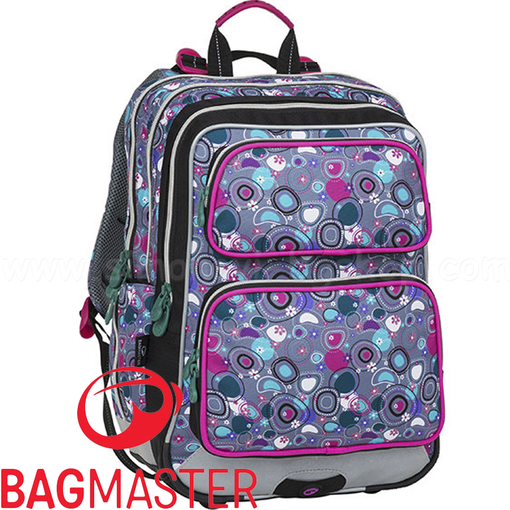 BagMaster GALAXY 8A Ученическа раница с три отделения 8336 BagMaster GALAXY 8A Ученическа раница с три отделения 8336