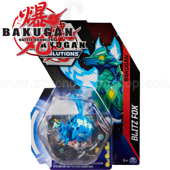 Bakugan Evolutions  1. Blitz Fox Blue 6063017