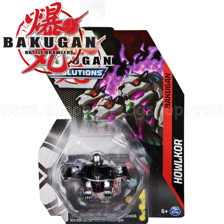 Bakugan Evolutions  1. Howlkor Black 6063017