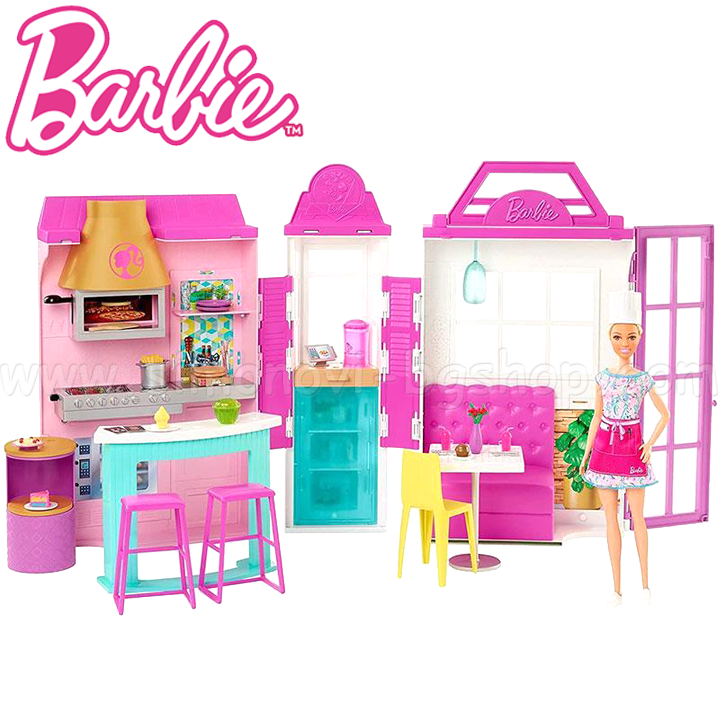 *Barbie® Ресторант/куфарче на Барби HBB91