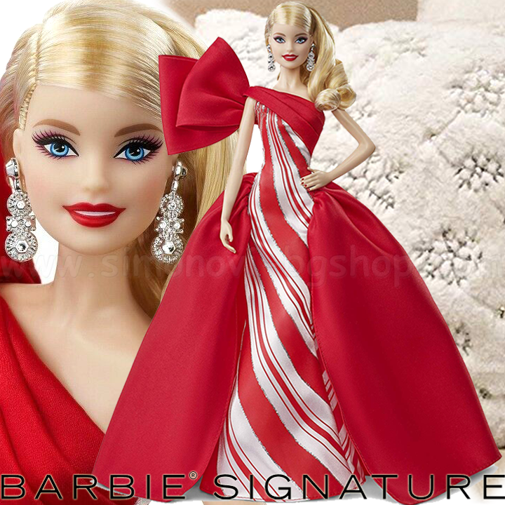 * 2019 Barbie Holiday Signature Barbie Holiday FXF01 Doll