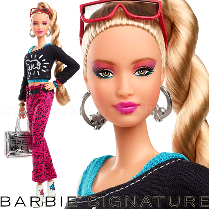 *Barbie Signature Колекционерска кукла Барби Keith Haring FXD87 *Barbie Signature Колекционерска кукла Барби Keith Haring FXD87