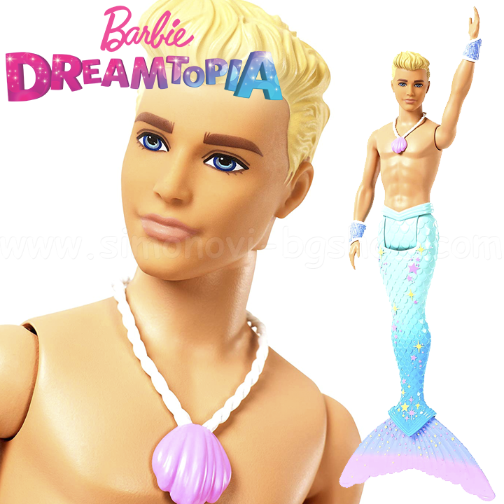 *Barbie® Dreamtopia™ Кукла Кен русалка FXT23 *Barbie® Dreamtopia™ Кукла Кен русалка FXT23
