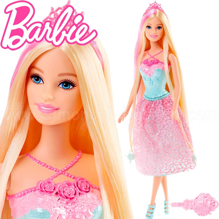 *Barbie® Long Hair Кукла Барби Принцеса с дълга коса DKB60 *Barbie® Long Hair Кукла Барби Принцеса с дълга коса DKB60