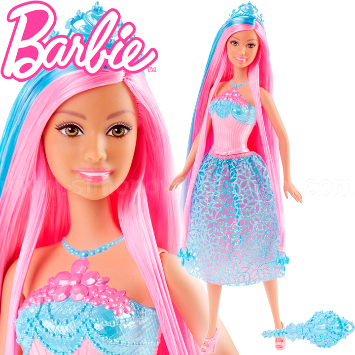 *Barbie® Long Hair Кукла Барби Принцеса с дълга коса DKB61 *Barbie® Long Hair Кукла Барби Принцеса с дълга коса DKB61