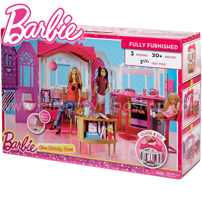 Barbie - Barbie Casa portabil  CHF54