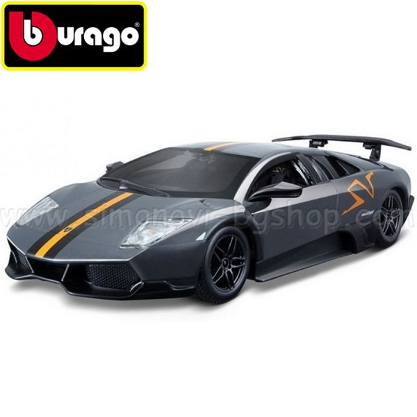 Bburago - "Bijou" Lamborghini Murcielago LP 670-4 SV 18-221201:2