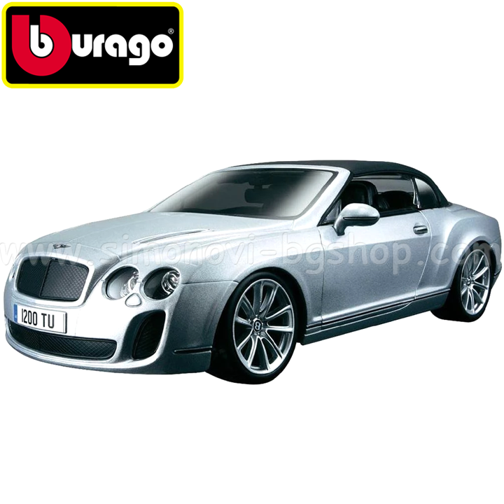 Bburago - Златна колекция BENTLEY Continental 1:18 093118 Bburago - Златна колекция BENTLEY Continental 1:18 093118