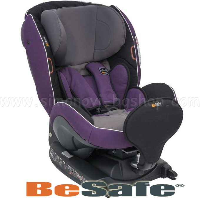 2014 BeSafe     iZi Kid i-Size (0-18) Purple 38