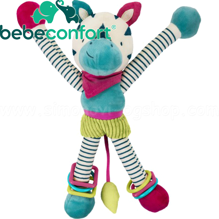 Bebe Confort Мека играчка Crazy Zebra Savannah 3602201000