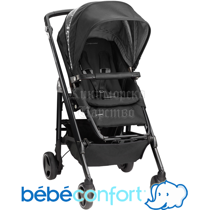 *2015 Bebe Confort - Бебешка количка Loola 3 Black Raven