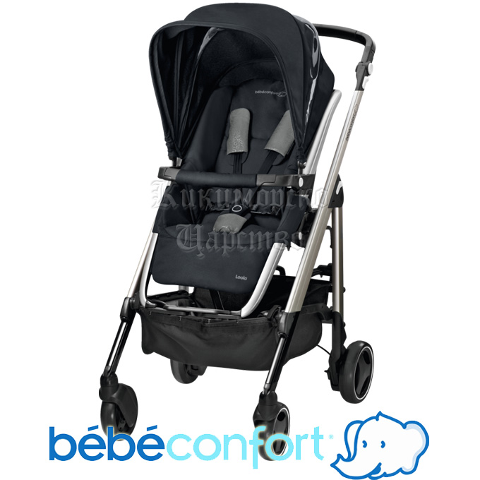 *2014 Bebe Confort - Бебешка количка New Loola Total Black