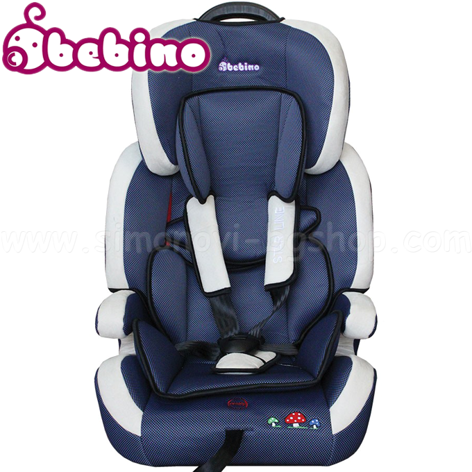 * Bebino Car seat STAR LINE 9-36kg. Blue / Beige