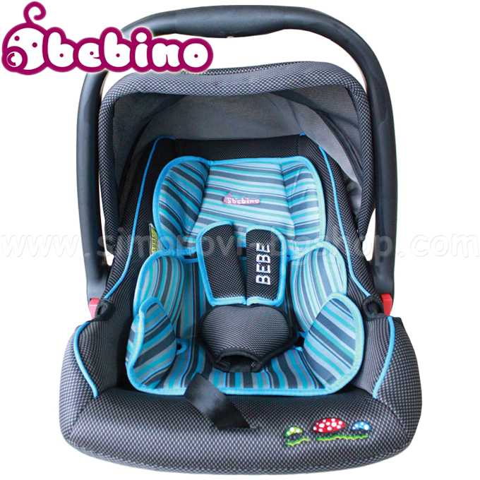 * 2016 Bebino Car Seat BEBE (0-13kg.) Blue Stripe