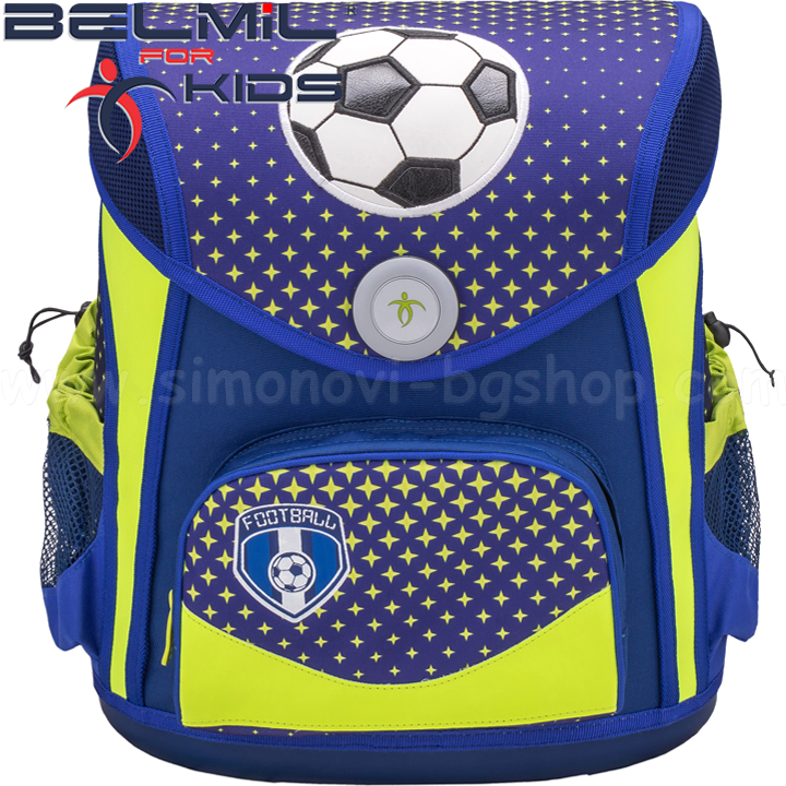 Belmil Cool-Bag Ергономична ученическа раница Football Game 405-42 Belmil Cool-Bag Ергономична ученическа раница Football Game 405-42