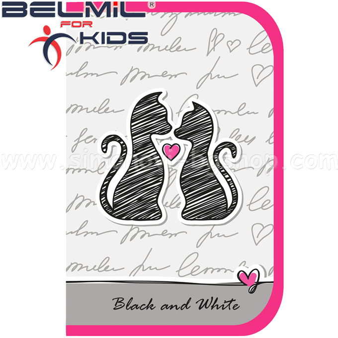 Belmil Speedy Ученически празен несесер с 1 цип Cats Belmil Speedy Ученически празен несесер с 1 цип Cats