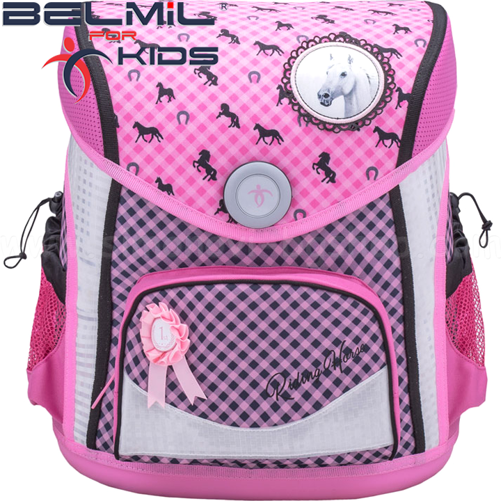 Belmil Cool-Bag Ергономична ученическа раница Riding Horse 405-42-1 Belmil Cool-Bag Ергономична ученическа раница Riding Horse 405-42-1