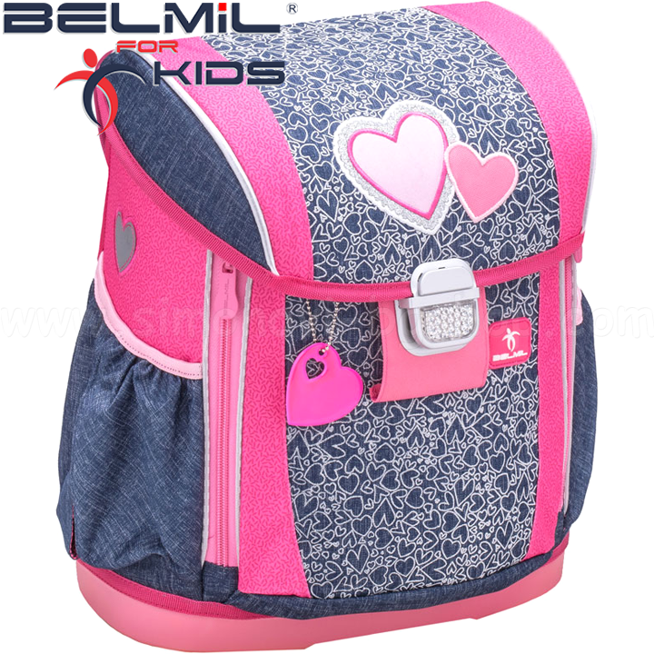 Belmil Customize me Ученическа раница Scrapbook 404-20-5 Belmil Customize me Ученическа раница Scrapbook 404-20-5
