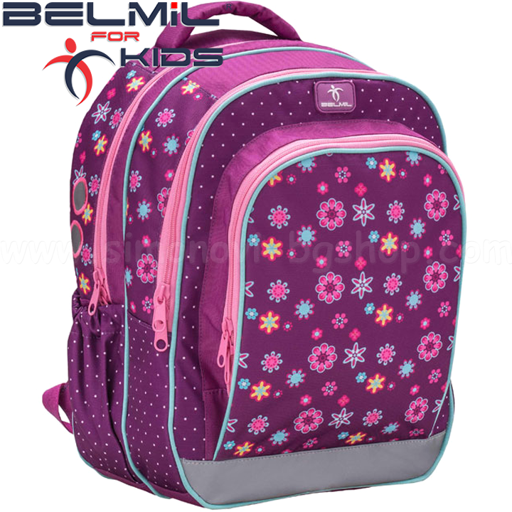 Belmil Speedy Ученическа раница Flower Rattern 338-35-13 Belmil Speedy Ученическа раница Flower Rattern 338-35-13