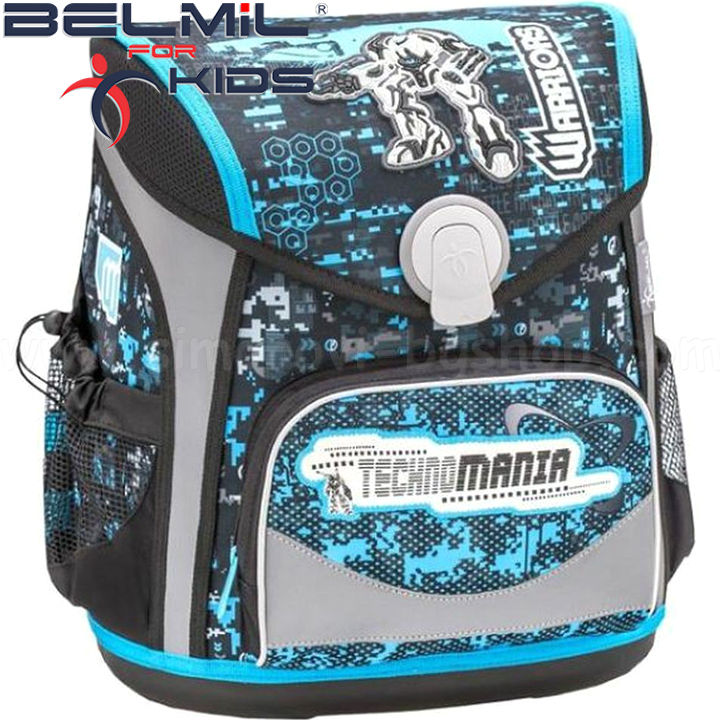 Belmil Cool-Bag Ергономична ученическа раница Robotics 405-42-11 Belmil Cool-Bag Ергономична ученическа раница Robotics 405-42-11
