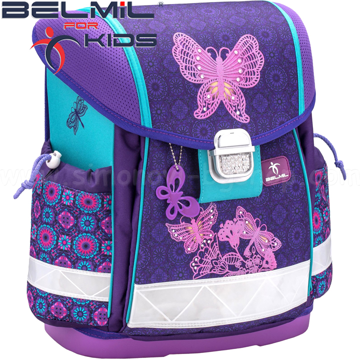 *2019 Belmil Ергономична ученическа раница Butterfly 403-13-24 *2019 Belmil Ергономична ученическа раница Butterfly 403-13-24