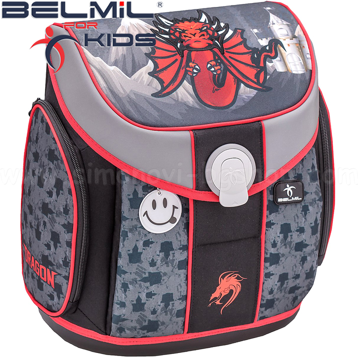 Belmil Missy and Mister Ергономична ученическа раница Dragon 405-35-5 Belmil Missy and Mister Ергономична ученическа раница Dragon 405-35-5