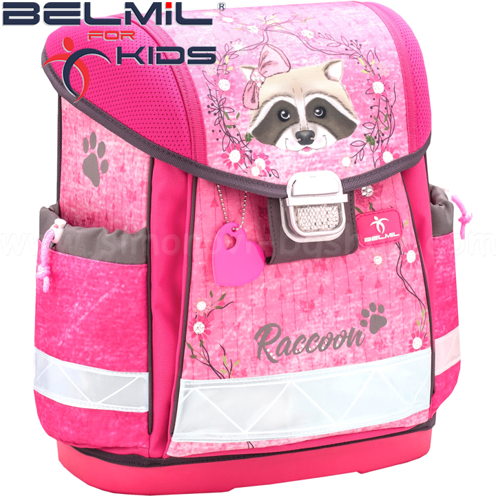 *2019 Belmil Ергономична ученическа раница Raccoon 403-13-23 *2019 Belmil Ергономична ученическа раница Raccoon 403-13-23