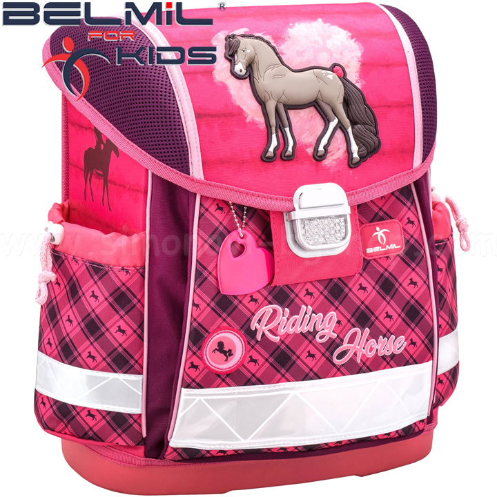 *2019 Belmil Ергономична ученическа раница Riding Horse 403-13-22 *2019 Belmil Ергономична ученическа раница Riding Horse 403-13-22