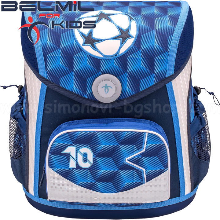Belmil Cool-Bag Ергономична ученическа раница Football Phenomenon 405-42 Belmil Cool-Bag Ергономична ученическа раница Football Phenomenon 405-42