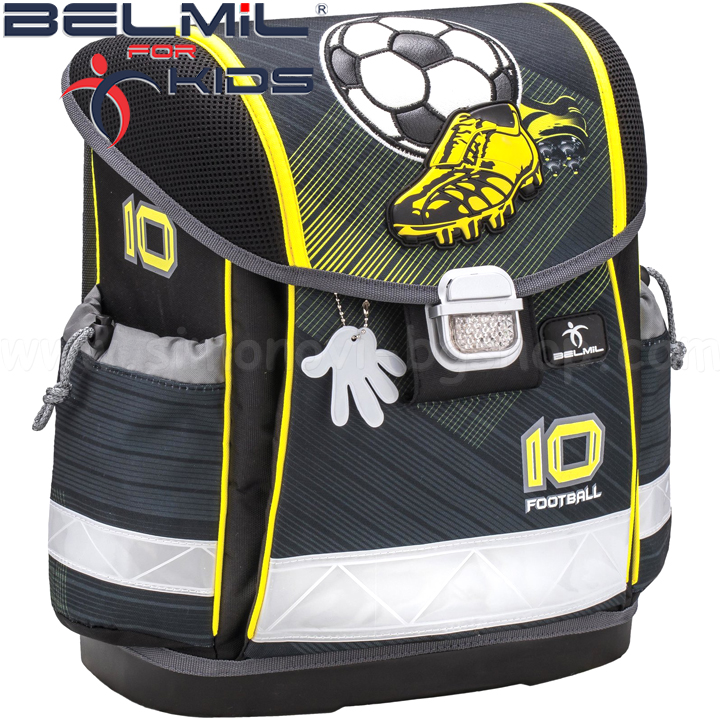 *2019 Belmil Ергономична ученическа раница No.10 Football 403-13-17 *2019 Belmil Ергономична ученическа раница No.10 Football 403-13-17