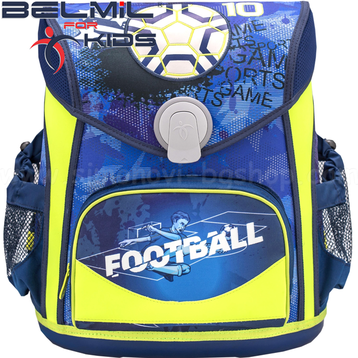 Belmil Cool-Bag Ергономична ученическа раница Soccer Sport 405-42-12 Belmil Cool-Bag Ергономична ученическа раница Soccer Sport 405-42-12