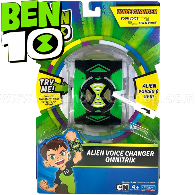 *BEN10 Часовник Бен Тен Omnitrix Гласов преобразувател 76958 *BEN10 Часовник Бен Тен Omnitrix Гласов преобразувател 76958