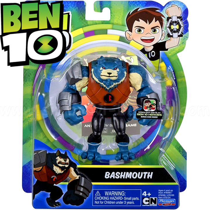 *BEN10 Фигурка Bashmouth 76134 *BEN10 Фигурка Bashmouth 76134