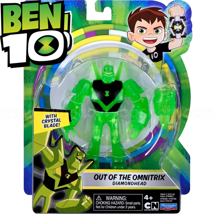 *BEN10 Out Of The Omnitrix Екшън фигурка Diamondhead 76157 *BEN10 Out Of The Omnitrix Екшън фигурка Diamondhead 76157